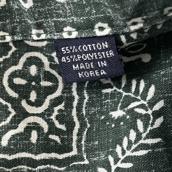 Vintage Reyn Spooner Popover Shirt Men's XXL Lot Of 2 Reverse Print Hawaii Green - Picture 13 of 15